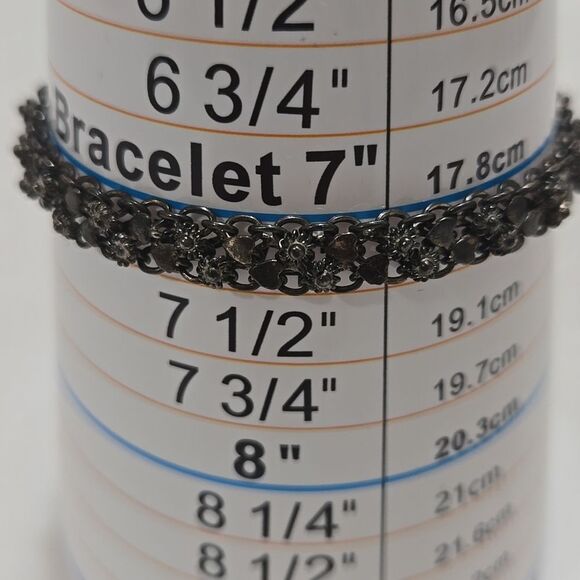 Vintage Sterling Silver Bracelet In Orginal Condition - Picture 4 of 9